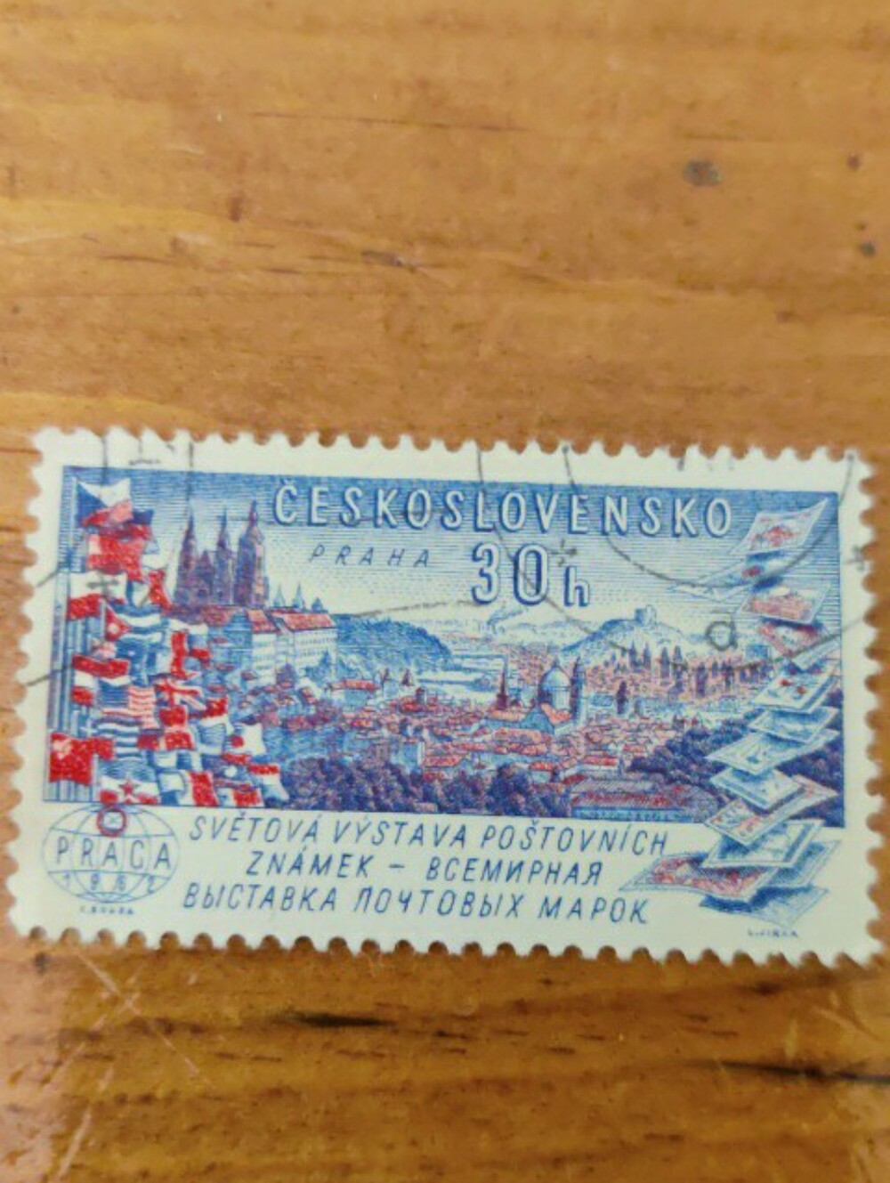 Postage stamp Czechoslovakia, 1961